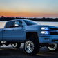Oracle LED Illuminated Wheel Rings - White