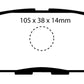 EBC 08-13 Infiniti EX35 3.5 Ultimax2 Rear Brake Pads