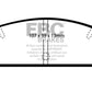 EBC 03-04 Mazda Protege 2.0 Turbo (Mazdaspeed) Redstuff Rear Brake Pads