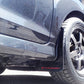 Rally Armor 13-19 Ford Fiesta ST Black UR Mud Flap w/White Logo