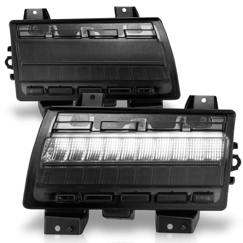 ANZO Wrangler 18-21/Gladiator 20+ LED Side Marker Lights Smoke w Sequential Signal | Too Fast Autoparts | Order Online | Canada & USA Shipping