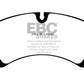 EBC 10+ Volkswagen Touareg 3.0 Supercharged Hybrid Redstuff Front Brake Pads