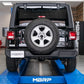 MBRP 18-20 Jeep Wrangler JL 2.5in Single Rear Exit Cat Back Exhaust - Aluminum