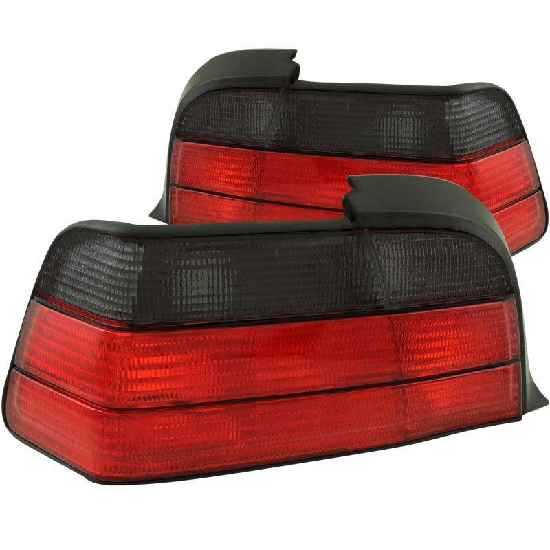 ANZO 1992-1998 BMW 3 Series E36 Coupe/Convertable Taillights Red/Smoke | Too Fast Autoparts | Order Online | Canada & USA Shipping