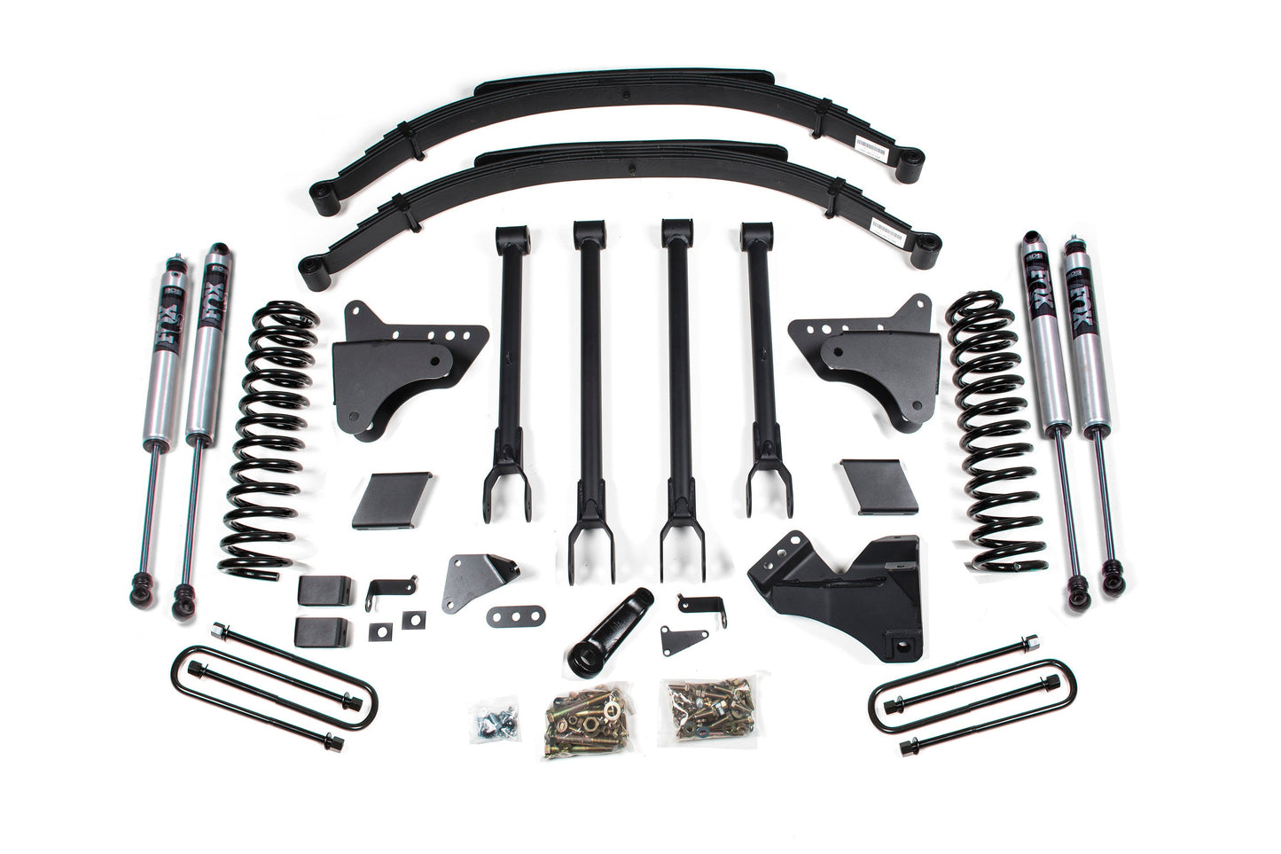6 Inch Lift Kit w/ 4-Link | Ford F250/F350 Super Duty (05-07) 4WD | Gas