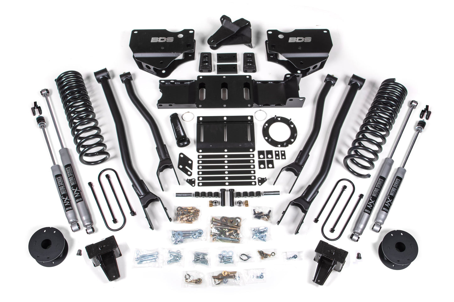 5.5 Inch Lift Kit w/ 4-Link | Ram 3500 w/ Rear Air Ride (19-24) 4WD | Gas