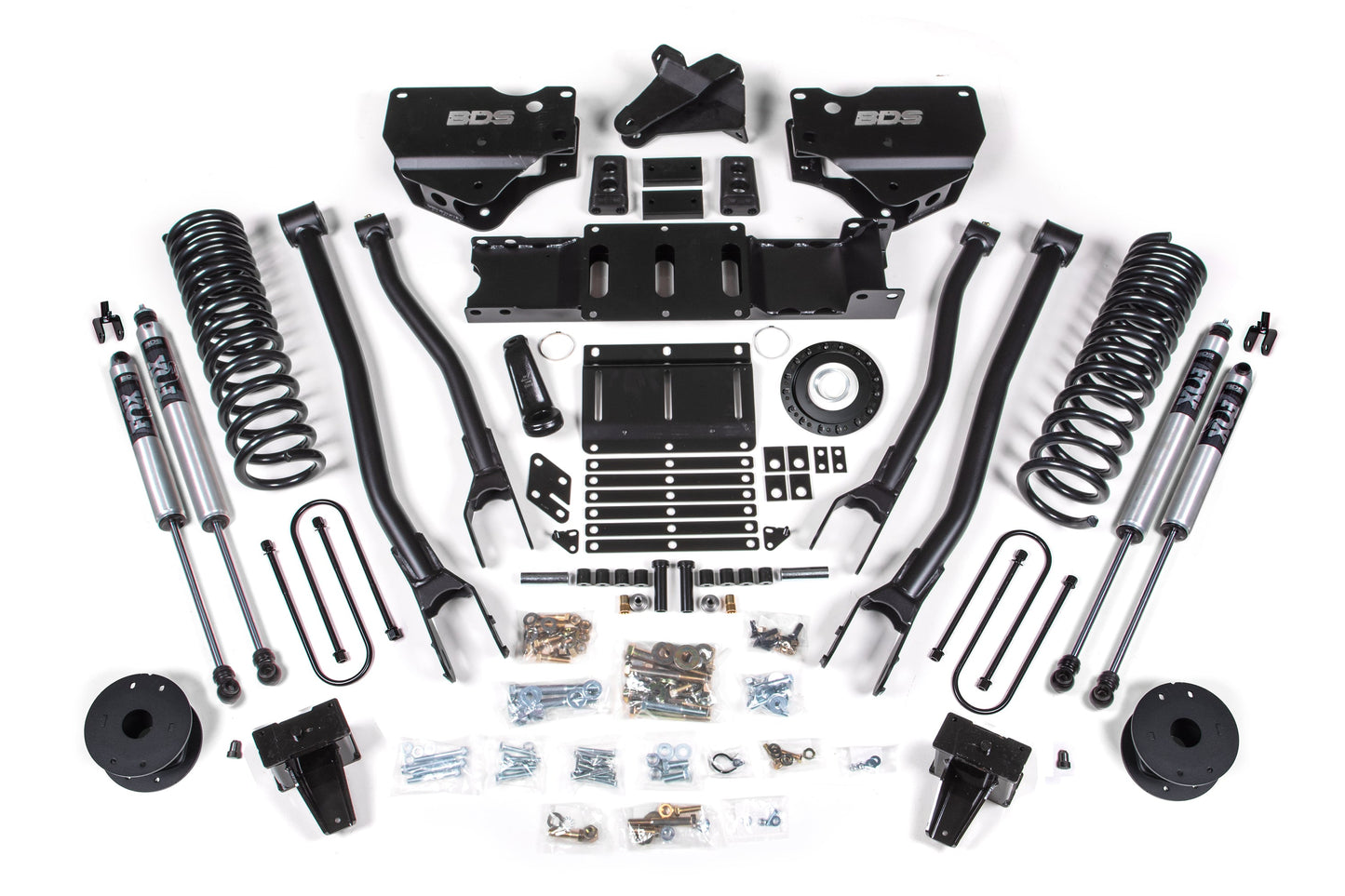 6 Inch Lift Kit w/ 4-Link | Ram 3500 w/ Rear Air Ride (19-24) 4WD | Diesel