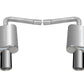 Gibson 11-18 Ford Explorer Base 3.5L 2.25in Axle-Back Dual Exhaust - Stainless