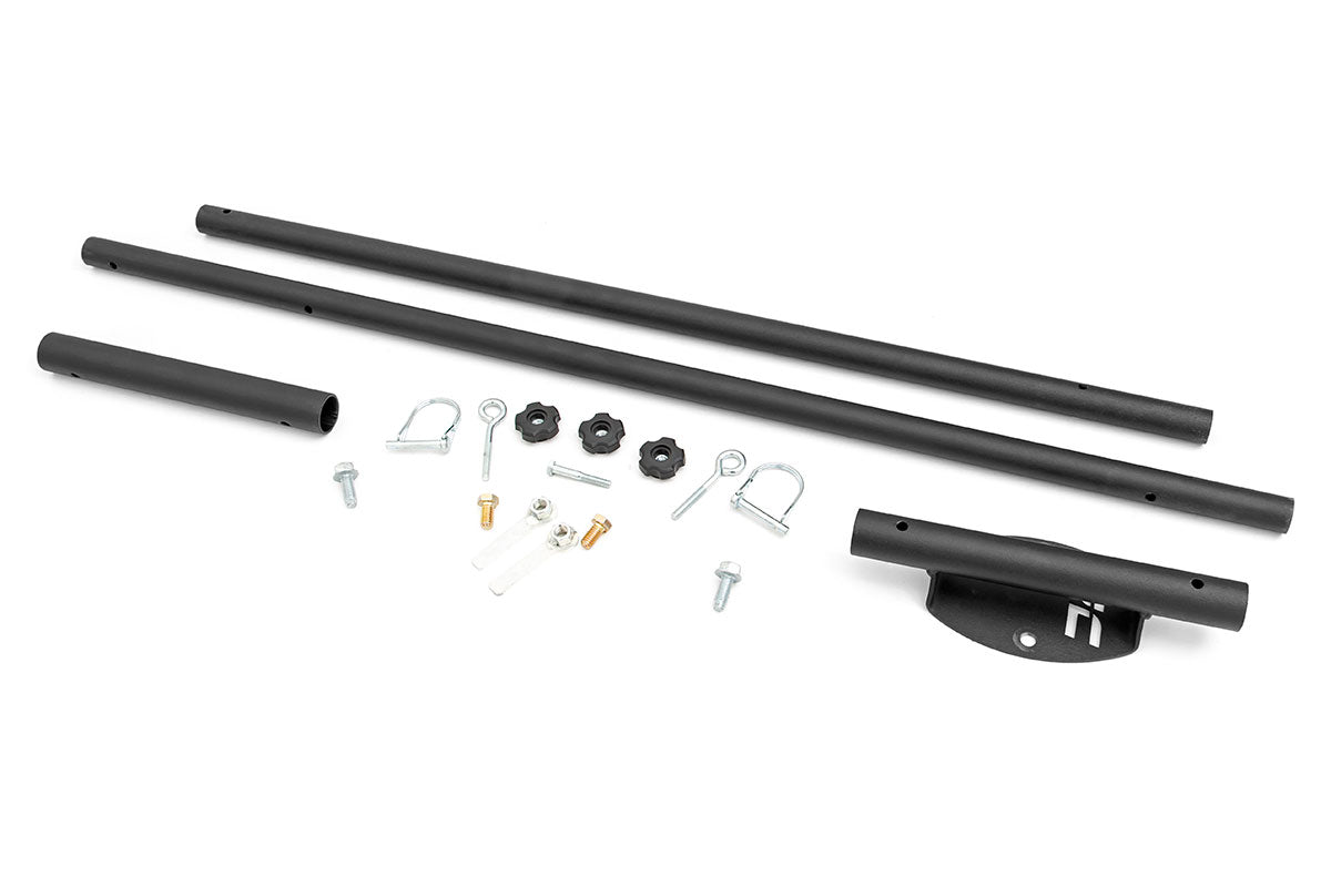 Flag Pole Holder | Bed Rail | w/Flag