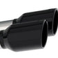 Borla 2020 Chevrolet Corvette C8 6.2 ATAK 3in Exhaust System Dual Round Rolled A/C Black Chrome Tips