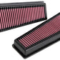 K&N 17-20 Mercedes Benz E63 V8-4.0L F/I Replacement Drop In Air Filter