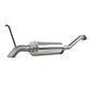 MBRP 04-11 Chevy Colorado / GMC Canyon Cat Back Before Axle Turn Down Alum Exhaust