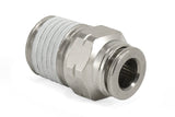 Air Lift Straight- Male 1/4in Npt X 1/4in Tube