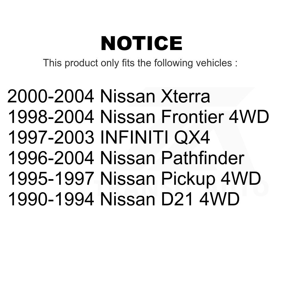 Rear Drum Brake Hardware Kit 13-H17328 For Nissan Frontier Xterra Pathfinder Pickup D21 INFINITI QX4