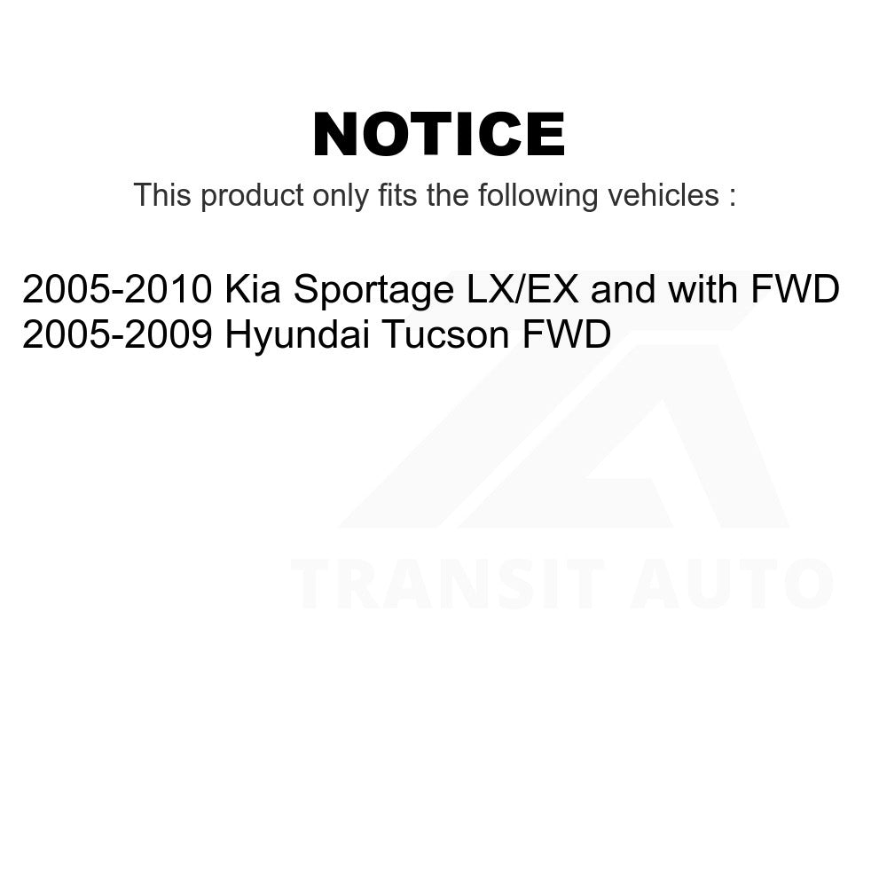 Parking Brake Hardware Kit 13-H17427 For Kia Sportage Hyundai Tucson
