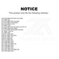 Parking Brake Hardware Kit 13-H17431 For BMW 328i 335i 325i X1 330i 330Ci 328xi 325xi 428i 325Ci M3 330xi xDrive 135i 335xi 335d 335is 135is ActiveHybrid 3 1 Series M