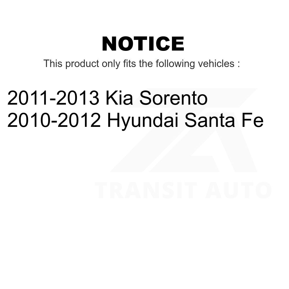 Parking Brake Hardware Kit 13-H17455 For Kia Sorento Hyundai Santa Fe