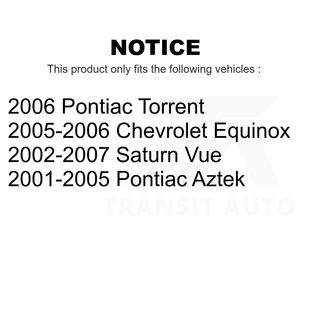 Rear Drum Brake Hardware Kit 13-H7316 For Saturn Vue Chevrolet Equinox Pontiac Aztek Torrent