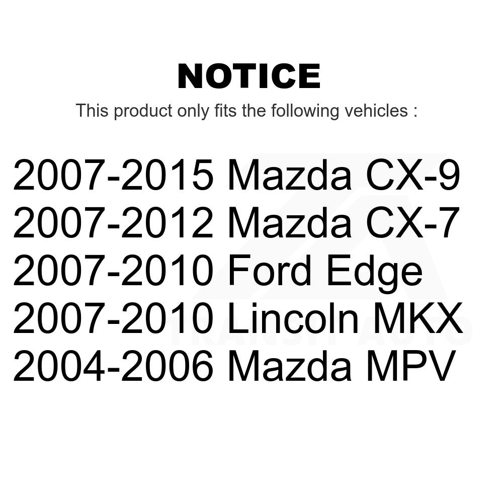 Parking Brake Hardware Kit 13-H7350 For Mazda Ford Edge CX-9 CX-7 Lincoln MKX MPV