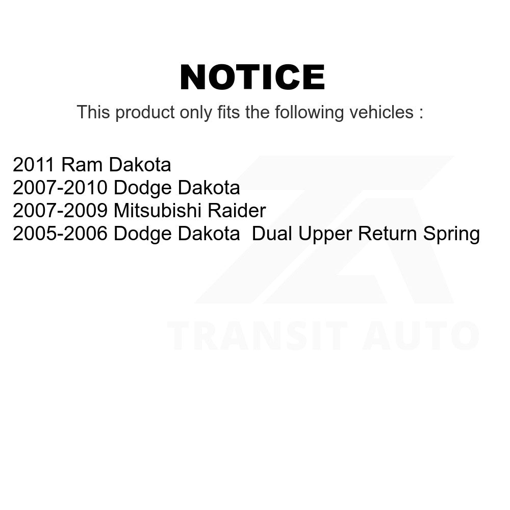 Rear Drum Brake Hardware Kit 13-H7359 For Dakota Dodge Ram Mitsubishi Raider
