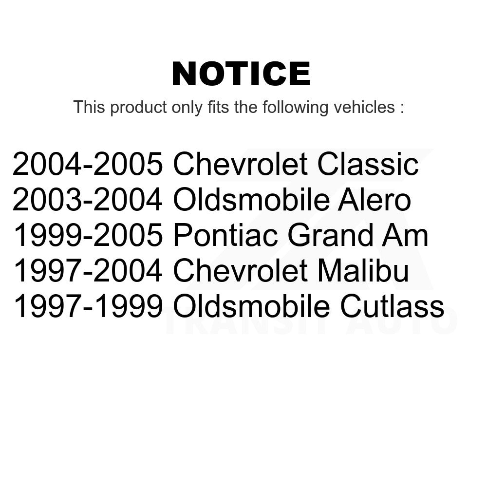 Rear Drum Brake Wheel Cylinder 14-WC370055 For Chevrolet Malibu Pontiac Grand Am Classic Oldsmobile Alero Cutlass