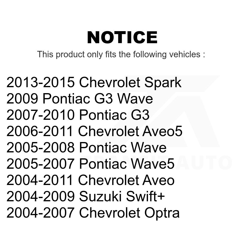 Rear Drum Brake Wheel Cylinder 14-WC370103 For Chevrolet Aveo Spark Aveo5 Pontiac G3 Suzuki Wave Wave5 Optra Swift+