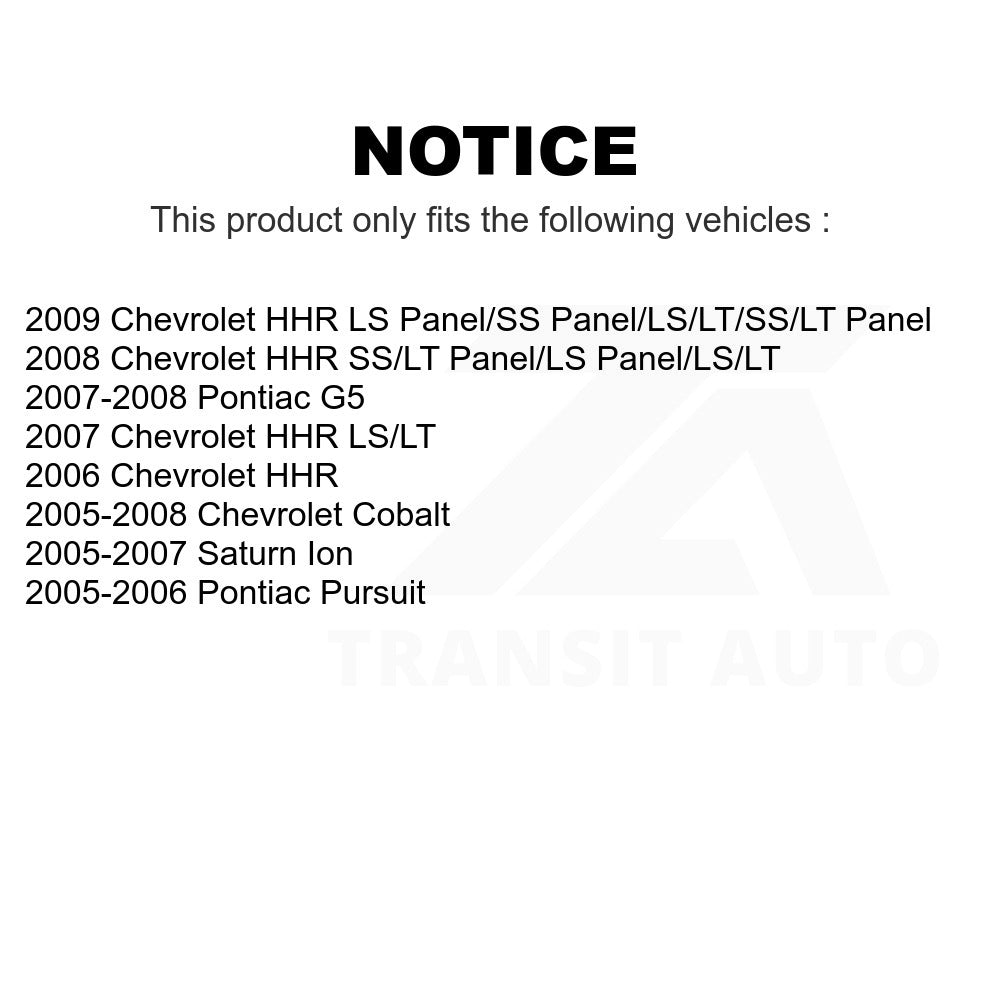 Rear Drum Brake Wheel Cylinder 14-WC370186 For Chevrolet Cobalt HHR Saturn Ion Pontiac G5 Pursuit