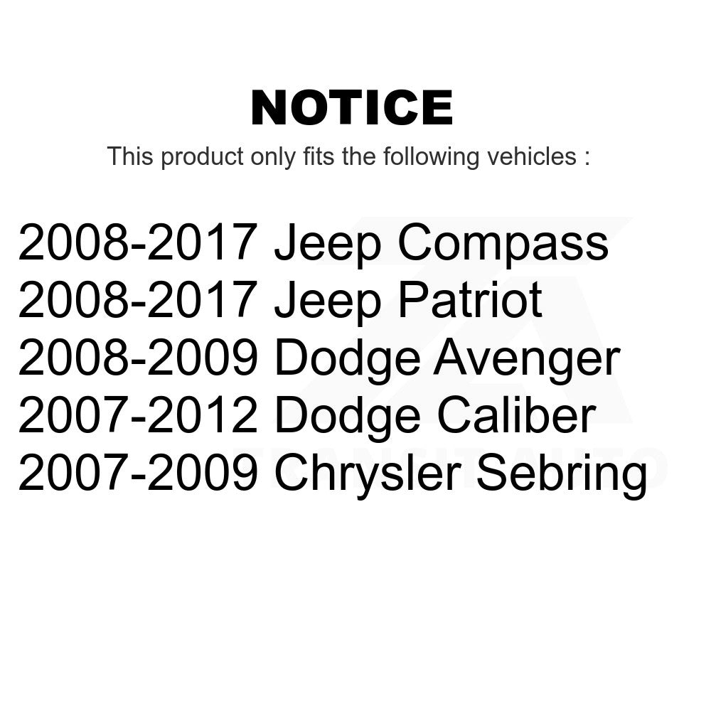 Rear Drum Brake Wheel Cylinder 14-WC370197 For Jeep Patriot Compass Dodge Caliber Chrysler Sebring Avenger