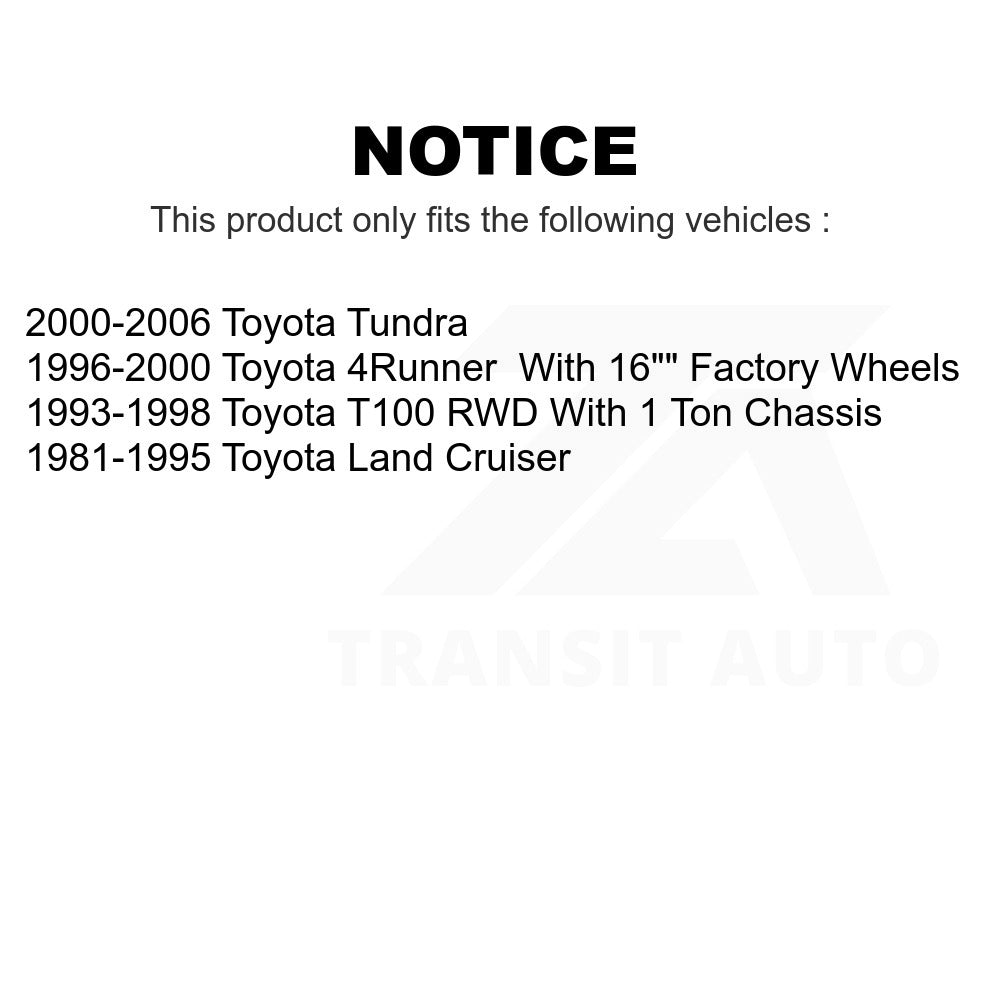 Rear Drum Brake Wheel Cylinder 14-WC37690 For Toyota Tundra 4Runner T100 Land Cruiser