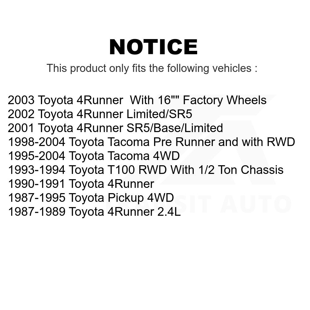 Rear Drum Brake Wheel Cylinder 14-WC37841 For Toyota Tacoma Pickup 4Runner T100