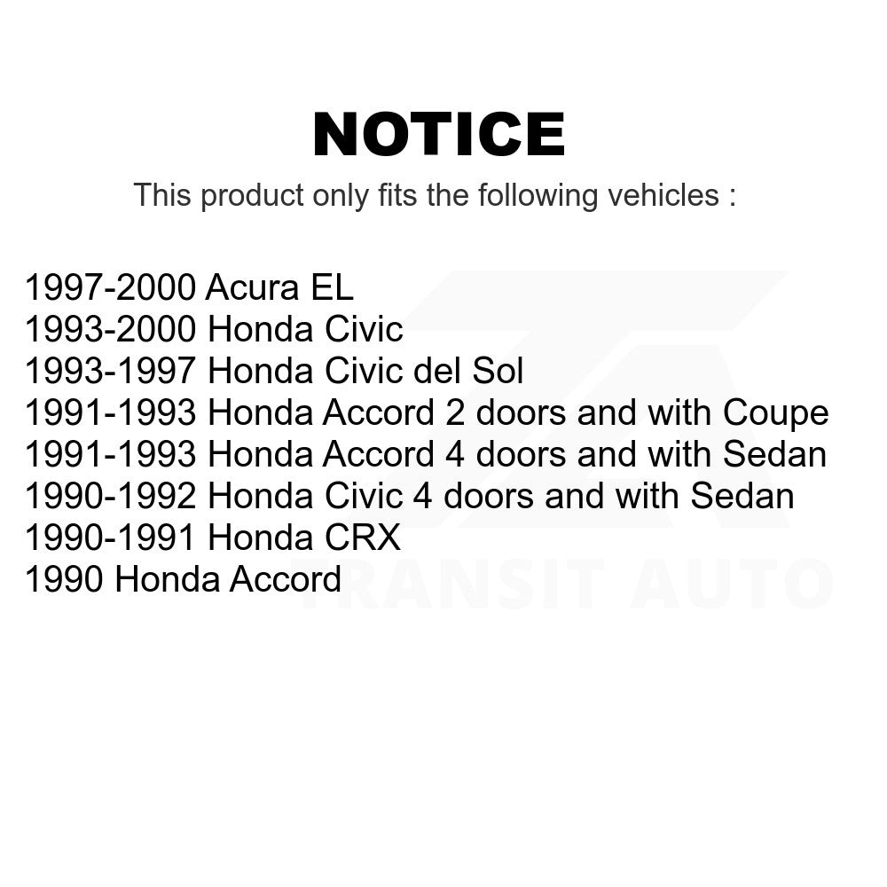 Rear Right Drum Brake Wheel Cylinder 14-WC37847 For Honda Civic Accord del Sol CRX Acura EL