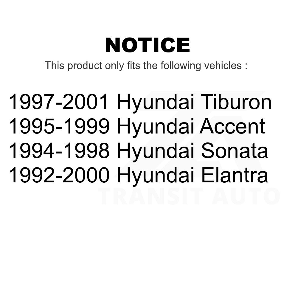 Rear Left Drum Brake Wheel Cylinder 14-WC37977 For Hyundai Elantra Tiburon Accent Sonata