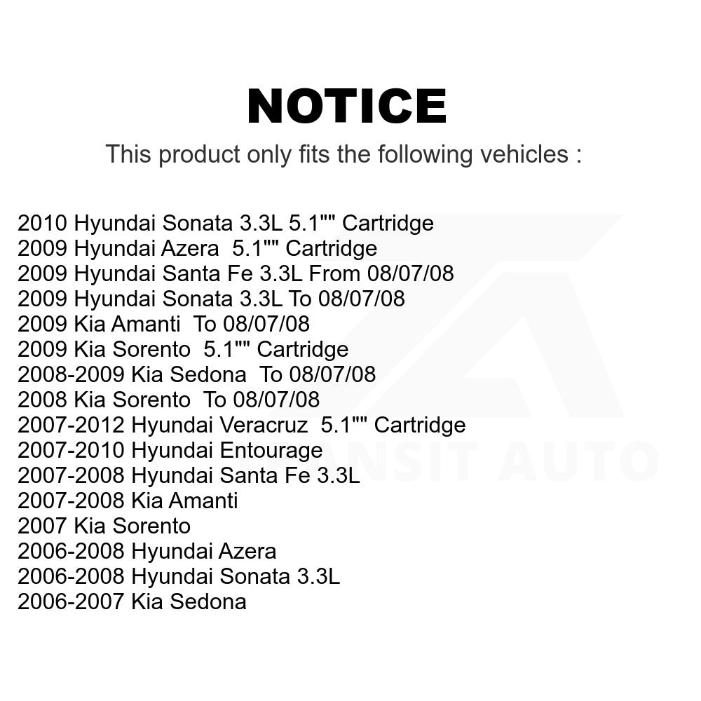 Engine Oil Filter 56-CH9999 For Hyundai Sonata Santa Fe Kia Sedona Sorento Veracruz Azera Entourage Amanti