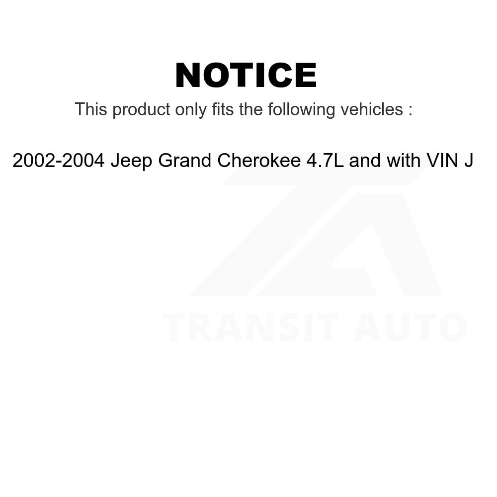 Air Filter 57-42190 For 2002-2004 Jeep Grand Cherokee 4.7L with VIN J
