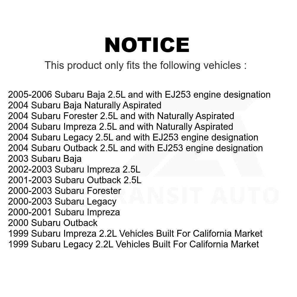 Air Filter 57-42728 For Subaru Outback Forester Impreza Legacy Baja