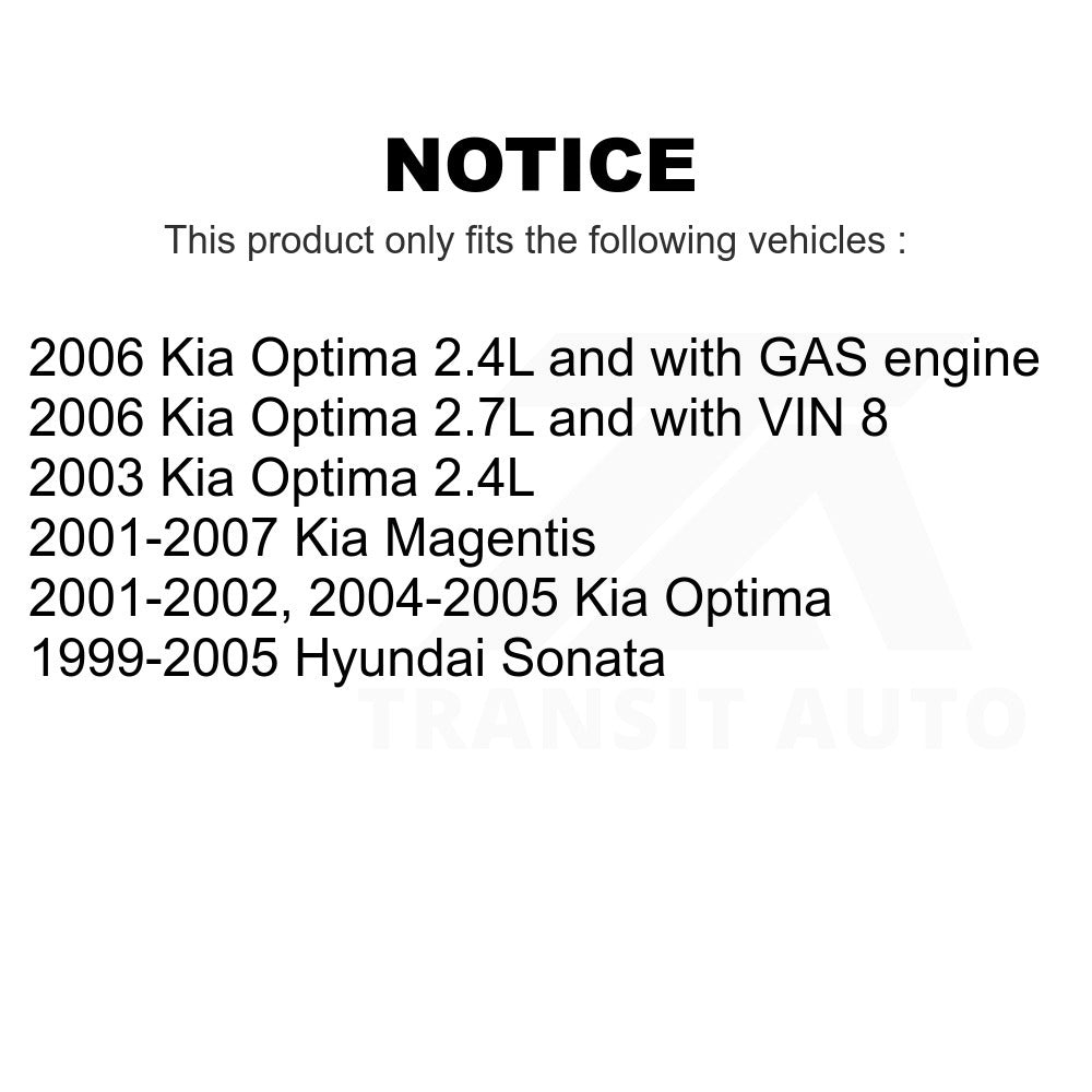 Air Filter 57-42797 For Hyundai Sonata Kia Optima Magentis