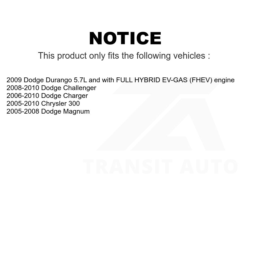 Air Filter 57-42843 For Dodge Chrysler 300 Charger Magnum Challenger Durango