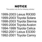 Air Filter 57-46017 For Toyota Camry Avalon Lexus Sienna RX300 ES300 Solara Celica