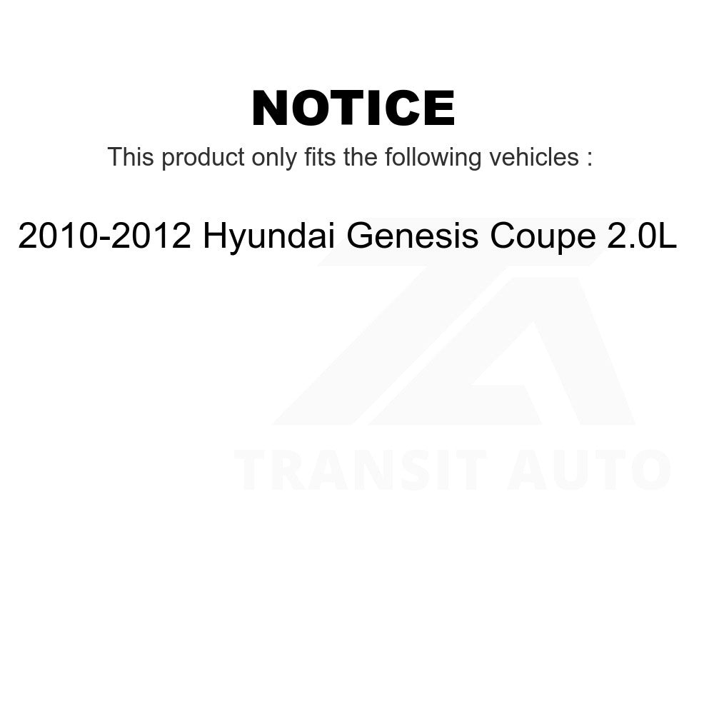 Air Filter 57-49110 For 2010-2012 Hyundai Genesis Coupe 2.0L