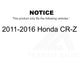 Air Filter 57-49390 For 2011-2016 Honda CR-Z