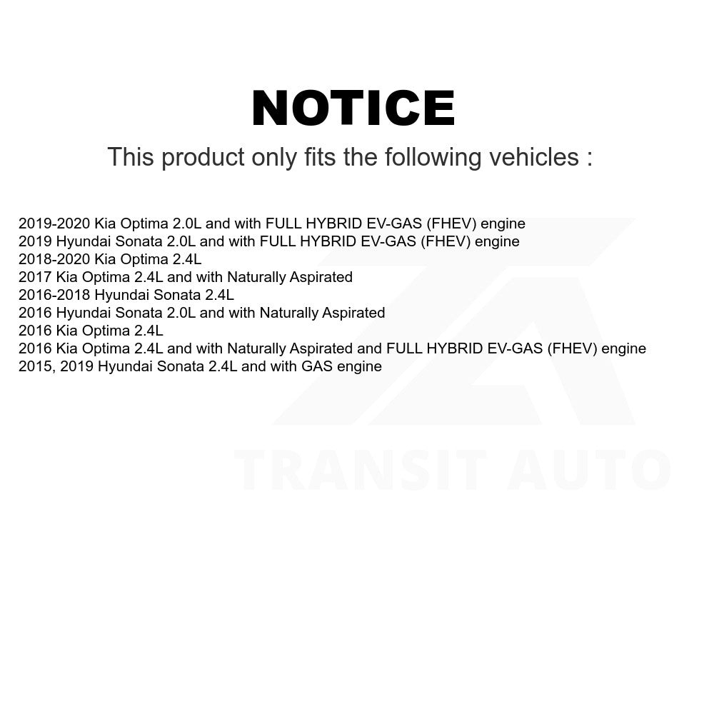 Air Filter 57-WA10127 For Hyundai Sonata Kia Optima