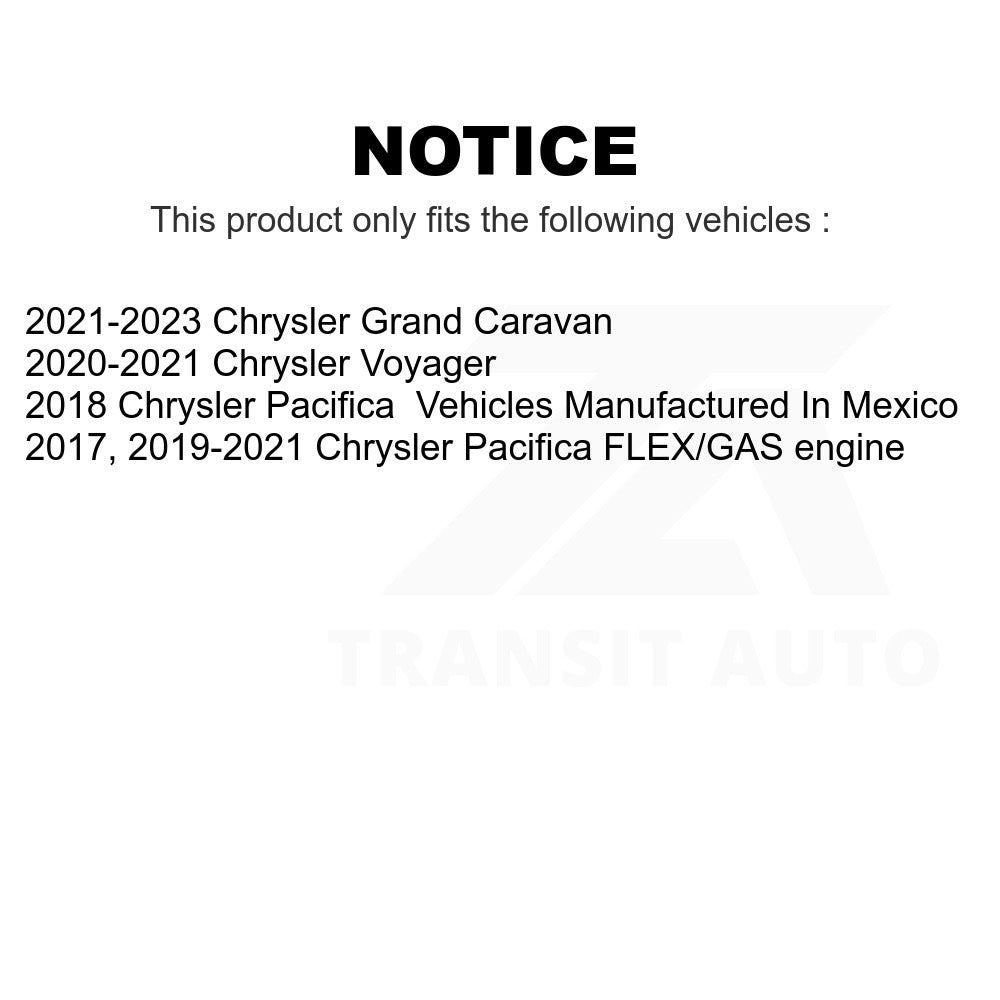 Air Filter 57-WA10649 For Chrysler Pacifica Voyager Grand Caravan
