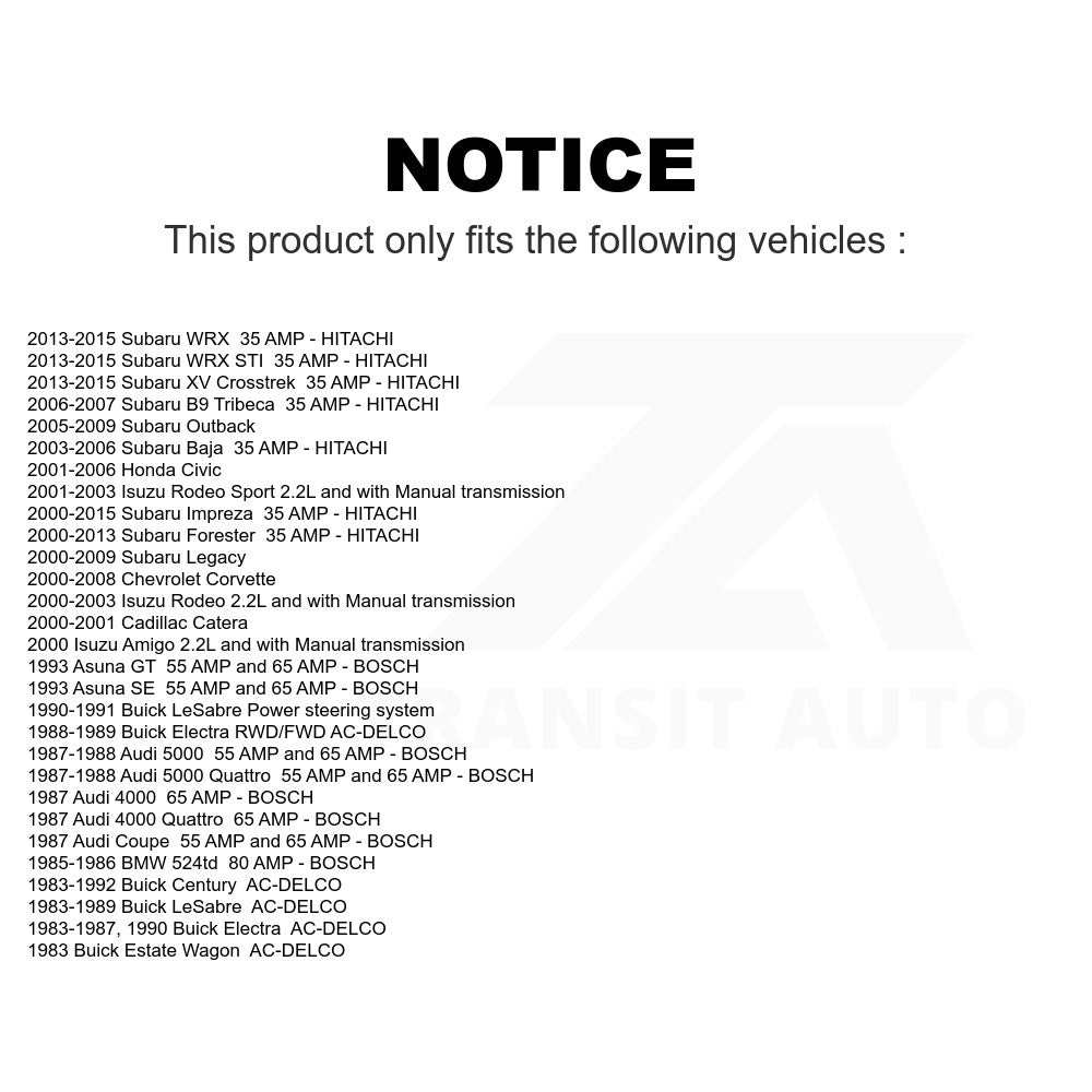 Bearing 70-203FF For Subaru Honda Civic Forester Impreza Chevrolet Corvette Outback XV Crosstrek Legacy Buick Isuzu Rodeo LeSabre Century B9 Tribeca Baja WRX Electra STI Sport Cadillac Catera Audi BMW