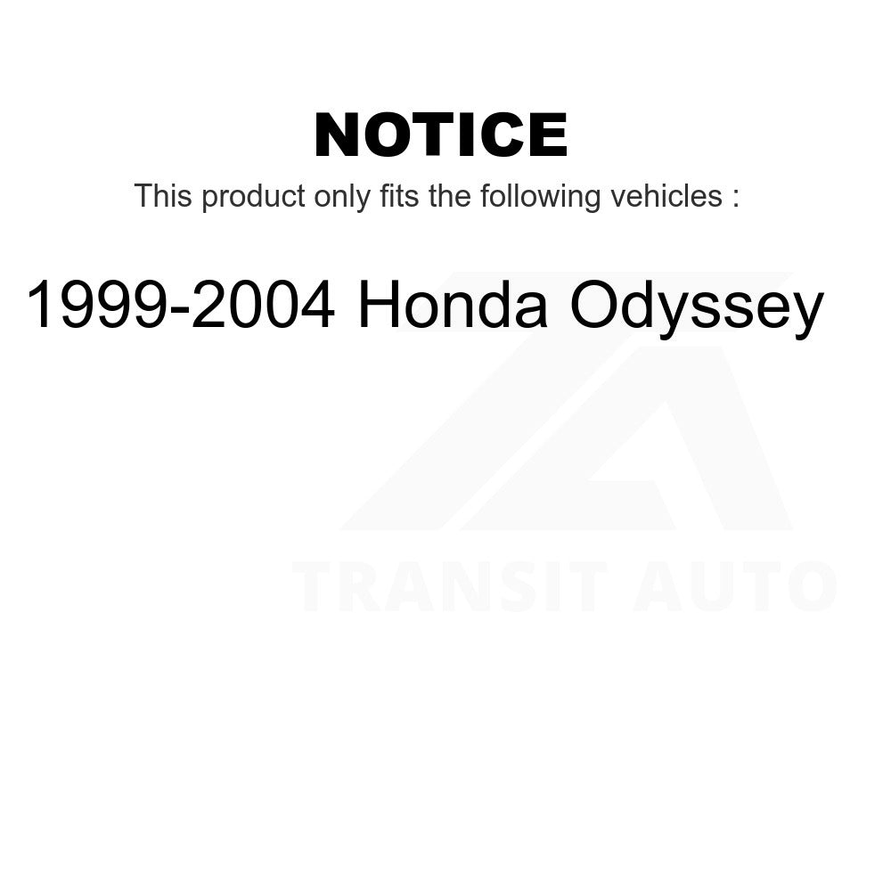 Front Wheel Bearing 70-510059 For 1999-2004 Honda Odyssey