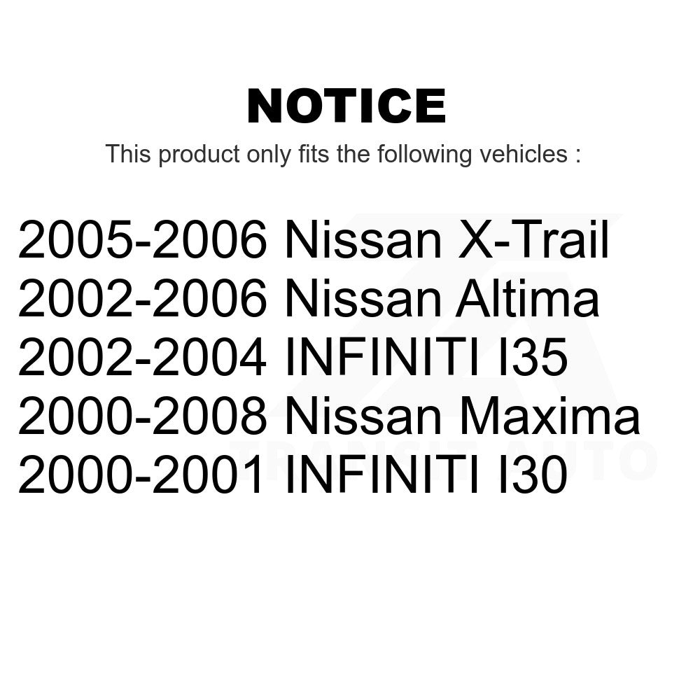 Front Wheel Bearing 70-510060 For Nissan Altima Maxima INFINITI I35 I30 X-Trail