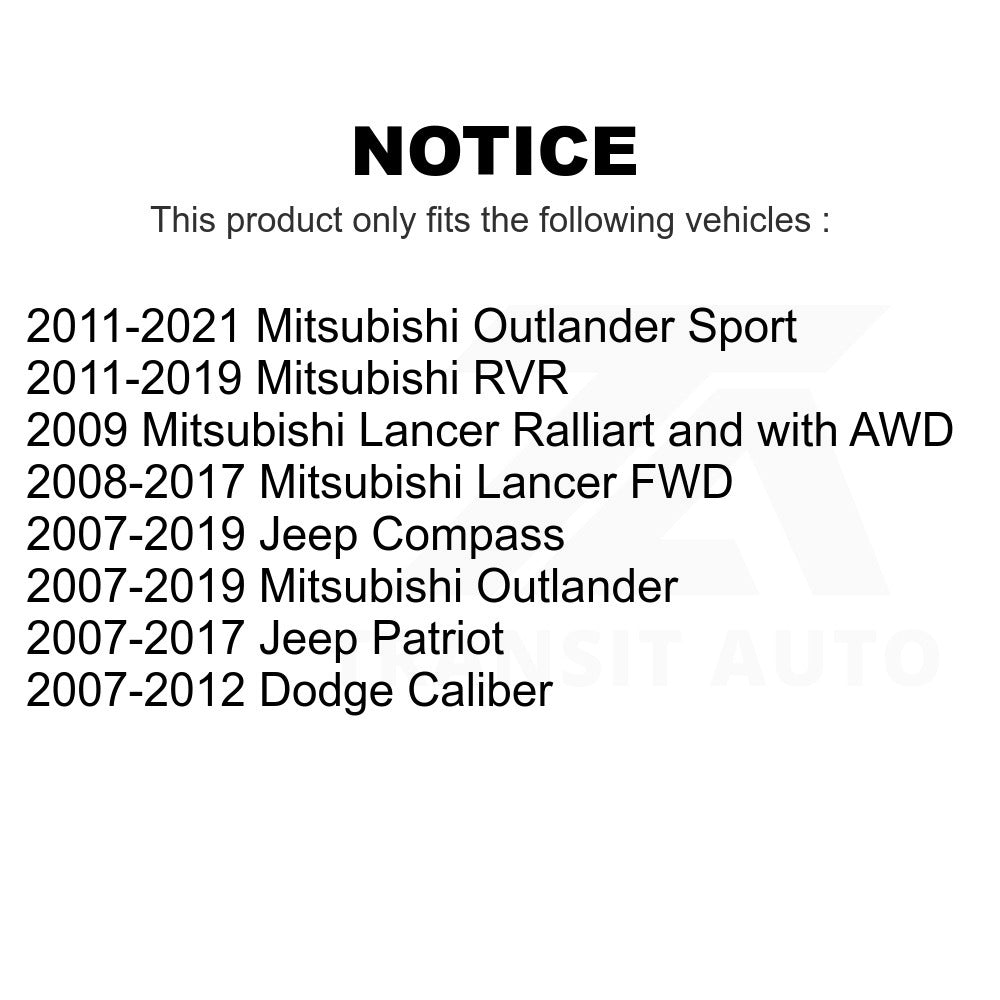 Front Wheel Bearing 70-510090 For Jeep Compass Patriot Mitsubishi Dodge Caliber Outlander Sport Lancer RVR
