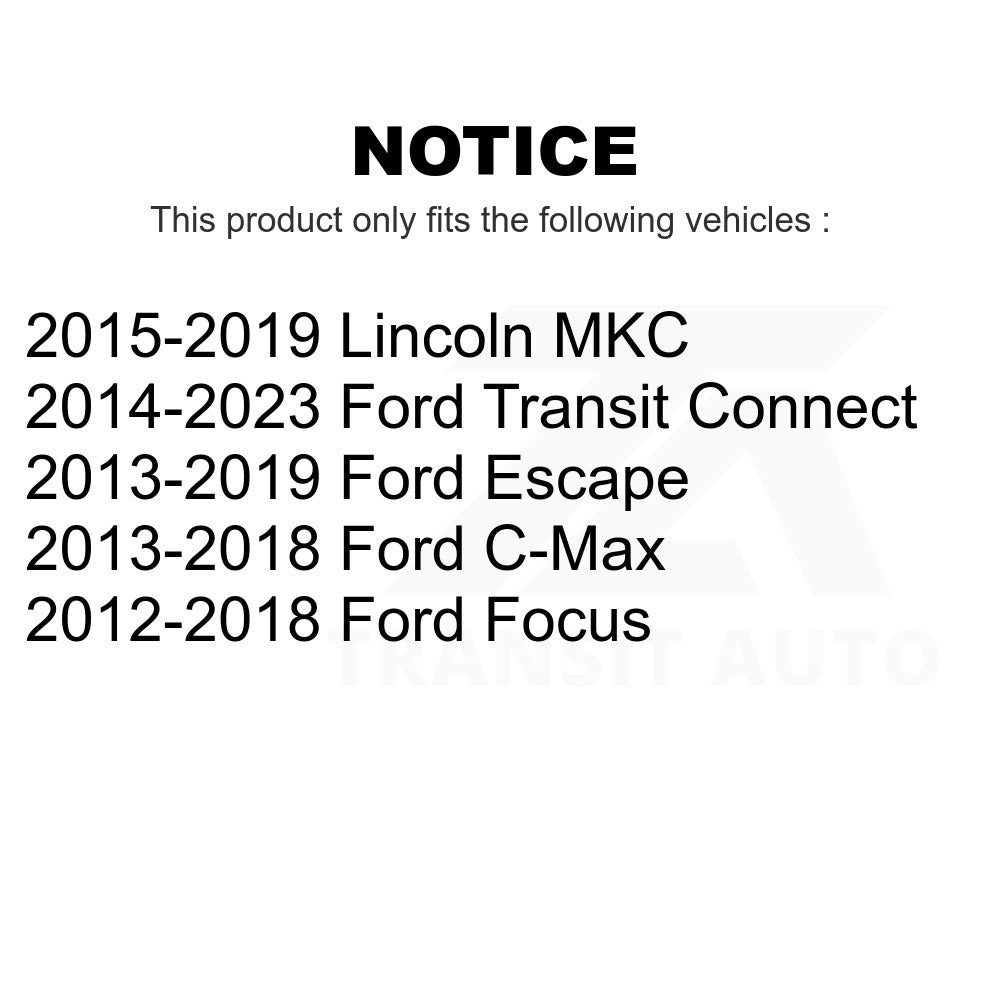 Front Wheel Bearing 70-510110 For Ford Escape Focus Transit Connect Lincoln MKC C-Max