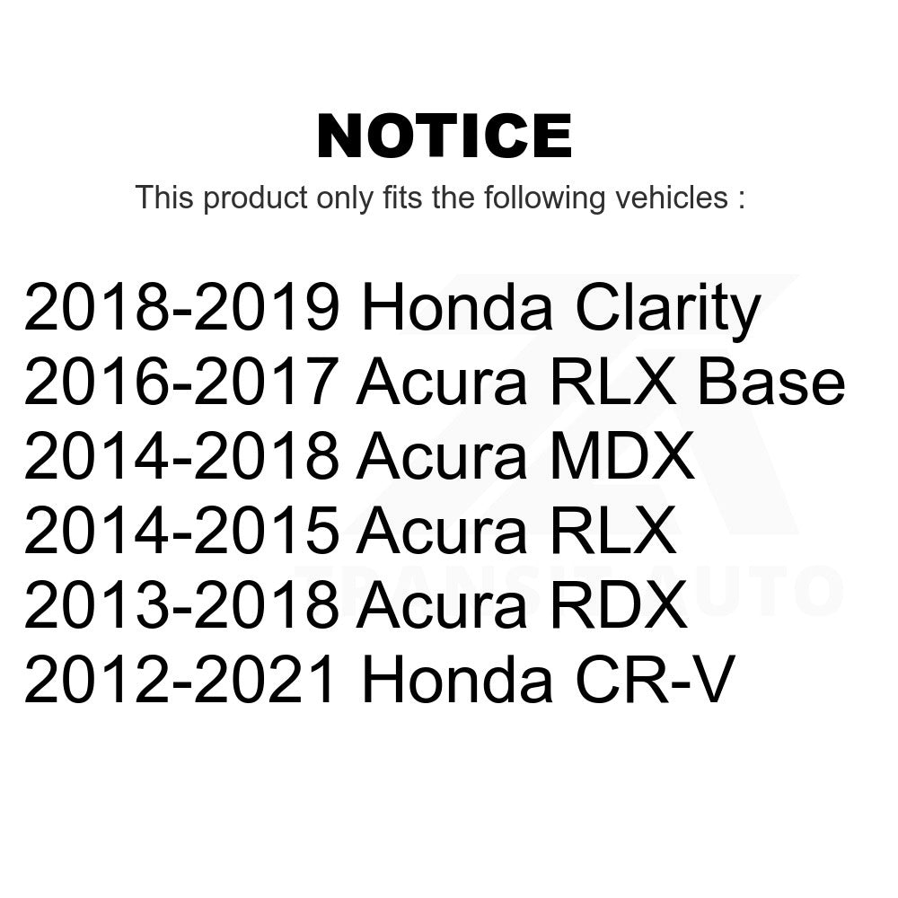 Front Wheel Bearing 70-510117 For Honda CR-V Acura MDX RDX Clarity RLX