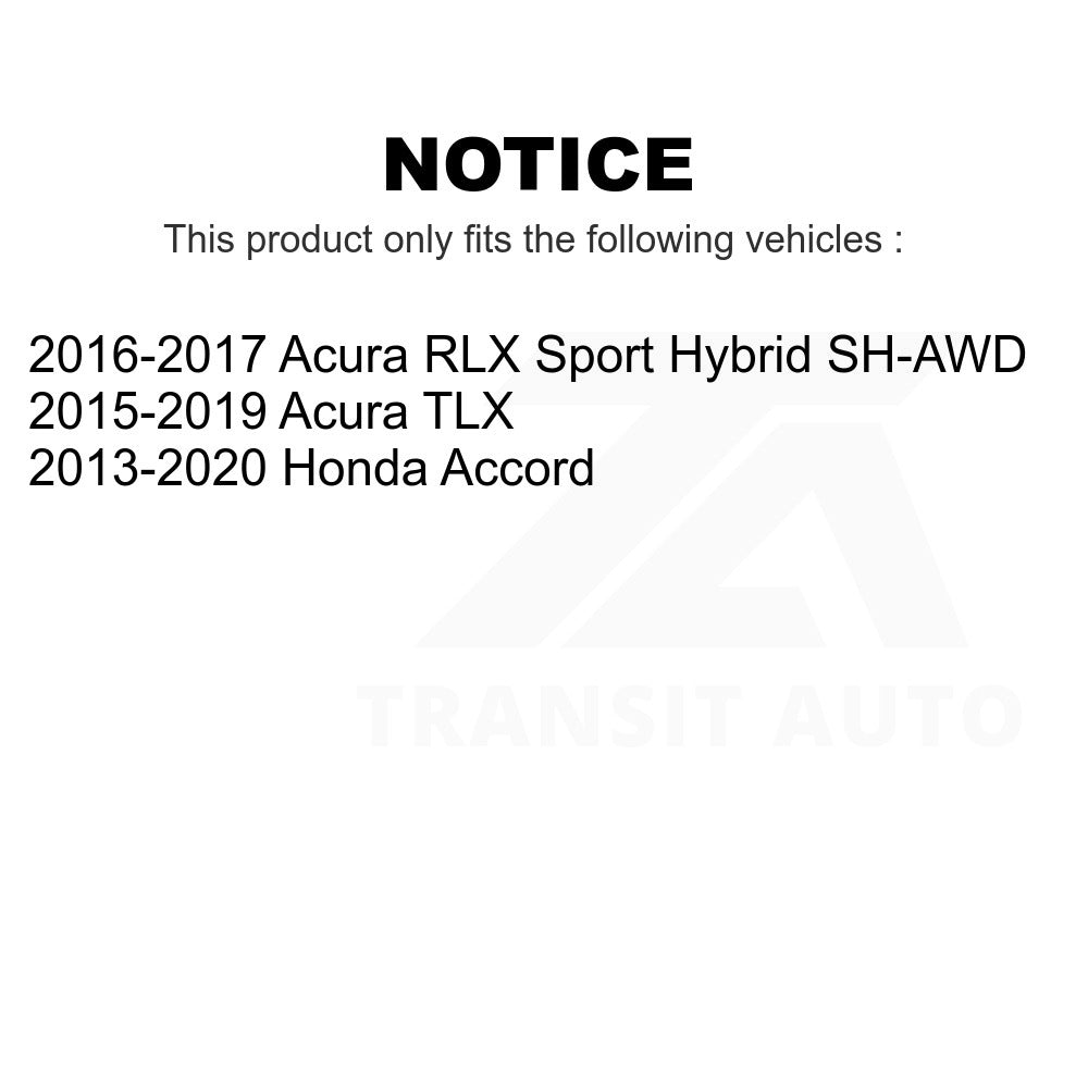 Front Wheel Bearing 70-510118 For Honda Accord Acura TLX RLX