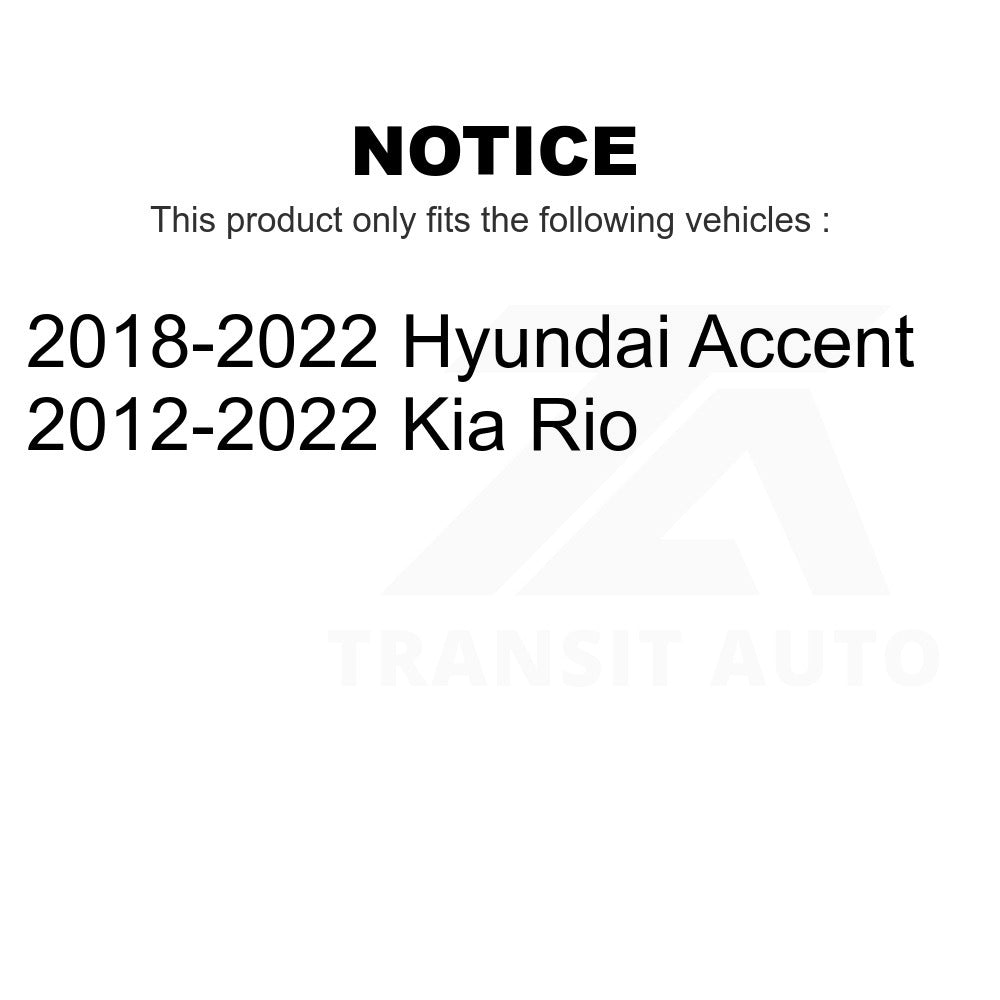 Front Wheel Bearing 70-510125 For Kia Rio Hyundai Accent